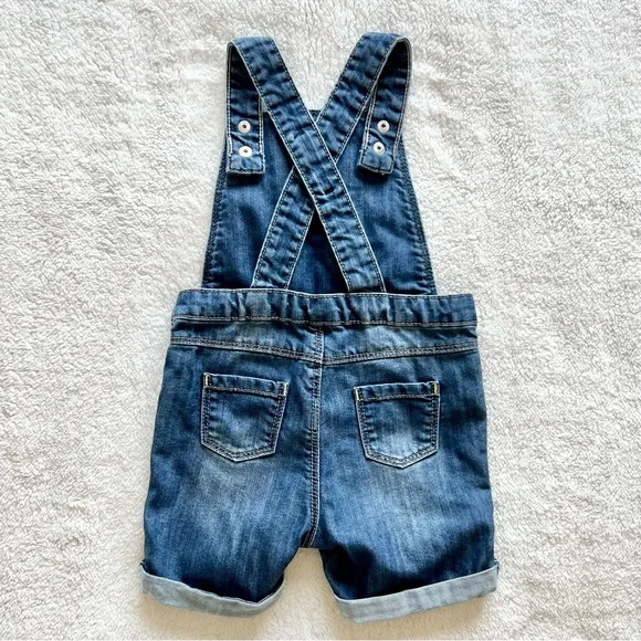 Obaibi Denim Short Overalls - Picture 4 of 14